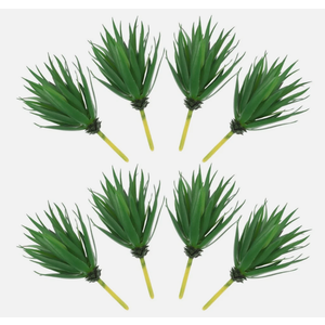 8 Pcs Artificial Hanging Plants Ferns for outside Succulents Bulk