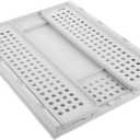 Dividers Organizer Closet Organizer Bins Stacking Plastic Storage Dresser Drawer Dividers Wardrobe Easy Access Pullout (43.00X33.00X18.50CM)