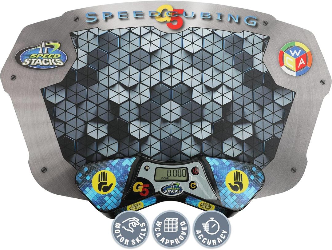 Speed Stacks | Cubing Pack (G5 Timer and Mat) | Accuracy to .001 Seconds | Designed for Competitive Cubing | Endorsed by the World Cubing Association