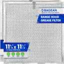 Bagean Stove Hood Vent Filter 11.60 x 11.22 BPQTAF S99010316 Compatible with Broan Range Hood Filter Replacement - Aluminum Mesh Kitchen Overhead Fan Screen - Blocks Grease & Filters Oven Air (2-Pk)