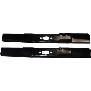2Pk 742P05528 Blades Compatible with 42" Craftsman, Cub Cadet, MTD 742-05528, 742P05528, 742-05177, 742P05177 (Compatible with S Center Hole)