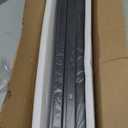 Room divider Ceiling Track set for Curtains with hooks, Corner Connectors(Set of 2) and top brackets Curtain Rail System (12-18 ft Track Set) Black