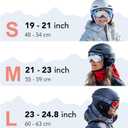 MOUNTALK Ultra-Lightweight Ski/Snowboard Helmet for Men,Women & Kids - Adjustable Fit,Meets ASTM Safety Standards - Perfect for Youth,Adults,Children, Snowboarding Gear & Accessories, L / 60-63 cm