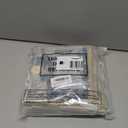 Abbylike 8 Pcs Floral Burlap Tote Bag with Handle Ribbon Jute Embroidered Grocery Bag for Women Xmas Wedding Bridesmaid Gift