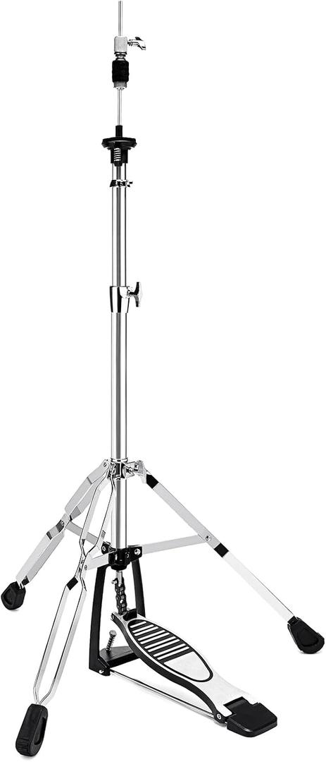 25mm Heavy Duty Hi Hat Stand, Double Braced 3-Leg High Hat Stand
