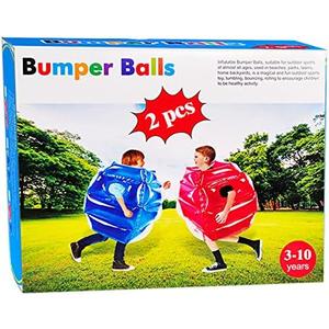 SUNSHINEMALL 2PC Sumo Balls, Inflatable Body Sumo Balls Bopper Toys for Kids 26" - Heavy Duty PVC Vinyl Suits for Grassland or Other Outdoors Play (2PC Blue+Pink 26inch) SUNSHINEMALL 2PC Sumo Balls, Inflatable Body Sumo Balls Bopper Toys for Kids 26" - Heavy Duty PVC Vinyl Suits for Grassland or Other Outdoors Play (2PC Blue+Pink 26inch)