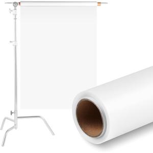 Selens Diffusion Paper Lighting Gel Diffuser Roll 59ftx47.2inch Light Diffuser Sheet for Photo Studio Product Portrait Photography