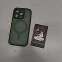 TOCOL Magnetic for 16 Pro Alpine Green Case, Upgraded Full Camera Protection, Compatible with Magsafe, Drop Protection, Translucent Matte Back Bumper for iPhone 16 Pro 6.3-Inch (Alpine Green)