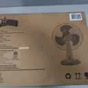 USA 250th Anniversary Celebration Fan, Hot Rod Design, 12 Oscillating Table Fan, 3 Speeds, 80 Wide Angle Oscillation, 35 Tilt Angle, Quiet Operation, ETL, Small