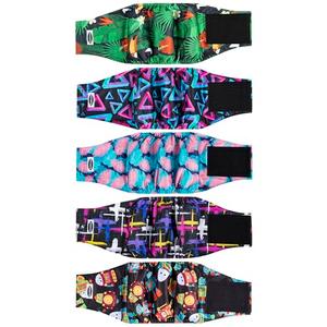 Tuiskusa Male Dog Diapers, High Absorbing Dog Belly Bands for Male Dogs, Washable Reusable Dog Male Wraps(5 Pack)