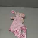 Pro Goleem Loveys for Babies Bunny Security Blanket Baby Girl Gifts Newborn Soft Pink Lovie for Infant and Toddler Snuggle Toy Stuffed Animal, Pink 16 Inch