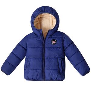 Toddler Baby Boys Girls Winter Puffer Coat Hooded Parka Padded Jacket Outwears
 (0-6Months, Dark Blue)