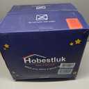 Hobestluk 3ft Bean Bag Chairs for Adults Large Beanbag Chair with Stripe Plush Cover Big Bean Bag Chair for Living Room Bedroom Dorm Office - White (36” x 36” x 22”)