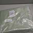 Maymiss Faux Linen Tablecloths for Rectangle Tables, Burlap Textured Table Cloths Washable Farmhouse Table Cover Water Resistant for Dining, Wedding, Outdoor(Sage Green, 60"×120")