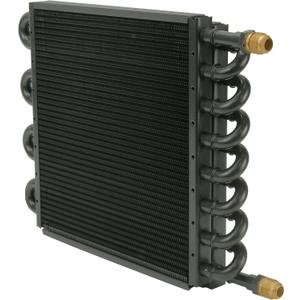 Derale 15300 Tube and Fin Cooler Core,Black