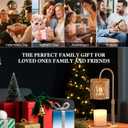 Candle Warmer Lamp Electric Timer: Dimmable Candles Warming Lamps - Height Adjustable Burner Jar - No Flame Scented Melts Wax - All Candle Jars Home Decor Table Light (Ambergold)