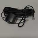 Universal bass knob,bass knob for amp,Universal Bass Volume Knob with Extension Cable for Car AmplifierSuitable for 4-pin bass knobwith 5M/16FT Cable, Black, ERES-BK-1