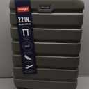 Wrangler 22" Hardside Spinner Carry-On Luggage, Olive