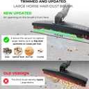 Universal Vacuum Attachments Hardfloor Brush and Replacement Accessories for Vacuum Cleaners - Horsehair Hardwood Floor Attachments and Vacuum Hose Adapter Kit - Vacuum Attachments for Car Detailing