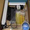 Ecoofor Screen Printing Kit  53pcs All-in-One Set with 50W UV Exposure Lamp,3 Size Wood Screen Printing Frames, 6 Colors Screen Printing Ink, 15 A4 Size Inkjet Transparency Films