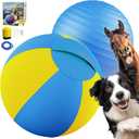 Happypaw 25'' Herding Ball for Dogs Enhanced Chew Resistance & Heavy-Duty Material, Durable Dog Toy Agility Equipment for Australian Shepherds, Cattle, Border Collies, and Small/Medium Breed