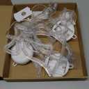 3 Pack Christmas Window Lights, Warm White X-Mas Tree, Reindeer, Bell Lights, Battery Operated Christmas Window Decorations Light up with Suction Cup and Timer Function for Window Glass Wall Decor