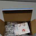 No Drill Curtain Rod Bracket Holders, (8 Pack) Adjustable Self Adhesive Curtain Hooks, No-Nail Stick on Wall Curtain Rod Hangers for Bathroom Bedroom Kitchen and Livingroom