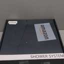 Shower System with Tub Spout, Gold Bathtub Shower Faucet Set, 8" Rain Shower Head and Handheld Spray Combo, Round Shower Head and Handle Set with Tub Spout (Valve Included), Brushed Gold