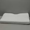 Derila Cervical Queen Size Pillow for Sleeping - Support Pillow for Side, Back, Stomach Sleepers - Contour Best Bed Pillows for Sleeping (1 Pillow | White)