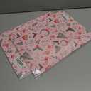 2 x GIOLAINY Pink Christmas Wrapping Paper for Girls Women Kids - Holiday Gift Wrap with Ornaments, Xmas Trees, Berries & Wreaths Designs - 4 Sheets (28 x 40 inches), Easy to Store