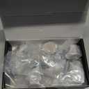 Asidrama 10 Pack Antique Brass Kitchen Cabinet Knobs Cabinet Hardware Zinc Knobs for Dresser Drawers (Single Hole Knob)