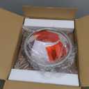 Spacnom Elevated Dog Bowls for Large Dogs, Raised Dog Bowl Stand with Two XLarge Stainless Steel Bowls for Dogs, 3.5L Capacity, Rustic Walnut