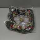 Sliner 15.7 in Christmas Advent Wreath 5 Candle Holder Norfolk Pine Needle Wreath with Gold Ring Candle Holder Pine Cones Red Berries Christmas Centerpiece Decoration for Home Church Winter Holidays