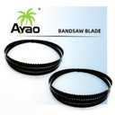 AYAO Pack of 2 Band Saw Blades 70-1/2 Inch X 3/8 Inch X 6TPI to Fit Craftsman 921400, Rikon 10-305 and 10-3061 10" Band Saws
