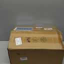 6 Pcs Bell Shaped Glass Lamp Shade E26 Replacement Globe Ceiling Fan Light Cover with 1-5/8'' Fitter Opening for Chandelier Wall Sconce Pendant Light Bathroom Vanity Fixture (White Frosted)