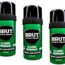 Brut Deodorant 2.7 Ounce Round Solid Classic - Pack of 3