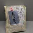 6 Panels Beige Ceiling Curtains with Lights for Weddings - 5ftx10ft Wrinkle-Free Tulle Fabric Wedding Arch Draping Ceiling Drapes Decorations for Wedding Party Ceremony Stage Tent Event