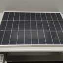 Renogy Solar Panel 100 Watt 12 Volt, High-Efficiency Monocrystalline PV Module Power Charger for RV Marine Rooftop Farm Battery and Other Off-Grid Applications, RNG-100D-SS, Single 100W