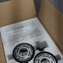 WILON Black Wall Sconces Set of 2, Bathroom Sconces Vanity Light Fixtures with Clear Glass Shades, Indoor Rustic Farmhouse Wall Lamps for Bedroom Living Room Bathroom Bedside Hallway Mirror