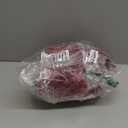 Suncalla 3 Pack Velvet Christmas Bow Decoration 2 ft Large Fireplace Bow Christmas Tree Topper for Xmas Home Wreath Front Door Porch Wedding Coquette Birthday Party Decor(Red)