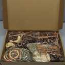 4 Pcs Christmas Stovetop Potpourri Xmas Simmer Pot Kit Dried Orange Apple Pieces Potpourri Simmer Pot Room Air Freshener Sachet Botanical Bowl Filler Gift Decor for Holiday Xmas Decor