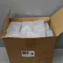 Reallnaive 50 Pcs Travel Soap Container Portable Plastic Soap Boxes Bulk with Lid Homeless Donations Bulk Gym Shower Tour Groups Hotel Outdoor Camping (White)