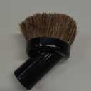 MP Maresh Products Household Cleaning Vacuum Brush Attachment - Horse Hair Vacuum Cleaner Accessories, Soft, Dust Floor Brush, Compatible with Shop Vac 1-1/4" Vacuum Cleaners for Hard Surfaces - Black