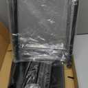 Shoe Rack 2 Tier Long Storage Organizer Wide Metal Shoe Shelf for Closet Entryway Black