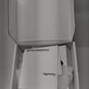 PzewMo Floating Metal Wall Mount Shelf,Shelf for Projector,TV Cable Box,Router,Speaker,Sound Bar,Camera,Gaming,Decor Display (White, 5.5" x 4.7")