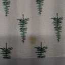 Artoid Mode Beige Xmas Tree Christmas Table Runner, Seasonal Winter Kitchen Dining Table Decoration for Home Party Decor 13x72 Inch