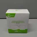 10 Sets Double Compartment Condiment Container with Lids, Disposable Plastic Snack Containers, Sauce Containers for Take-out Sauce, Salad Dressing, Sampling, Travel Snack