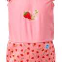 Splash About Happy Nappy Swimsuit with Frills (2-3 Year, Strawberry Field Frills)