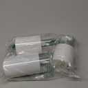 Homemory Realistic Flickering Battery Operated Candles, LED Fake Electric Candle with Remote Control and Timer, Flameless Candles for Home, Christmas Decoration, White, Set of 3 (D3"xH4"5"6")