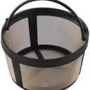 GoldTone Reusable 4 Cup Basket Mr. Coffee Replacement with Mesh Bottom - Permanent coffee filter for Mr. Coffee Maker and Brewer